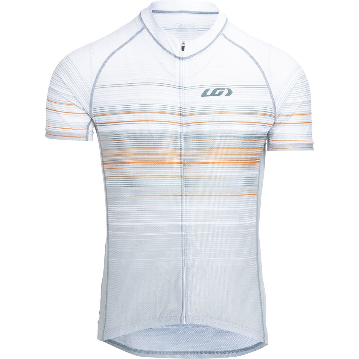 Louis Garneau Mondo Evo Jersey - Men's Grey Stripes, L