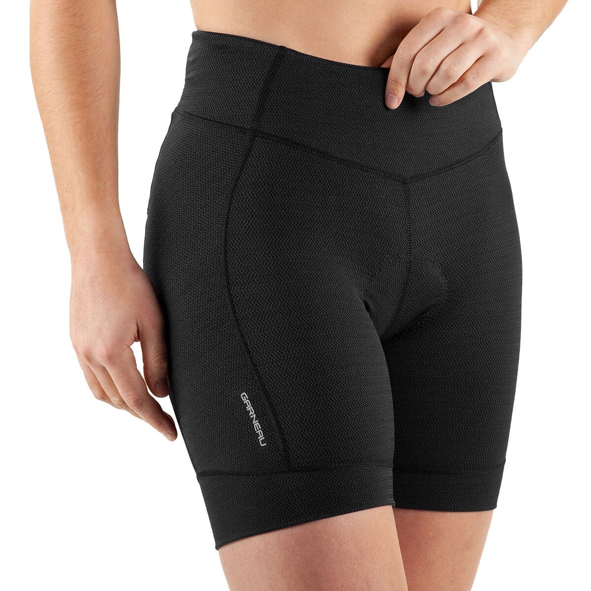 Louis Garneau Fit Sensor Texture 7.5 Short - Women's Black, S