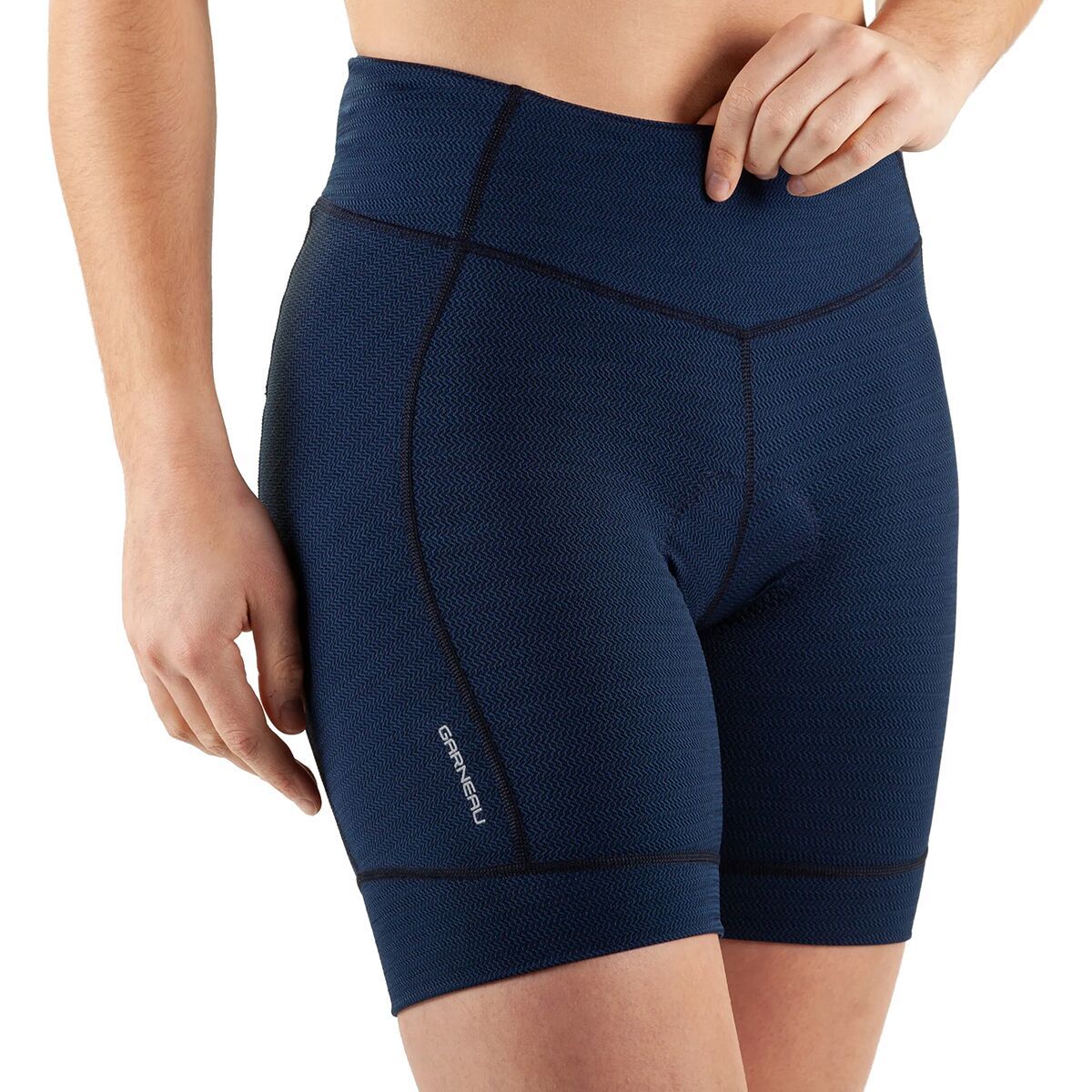Louis Garneau Fit Sensor Texture 7.5 Short - Women's Dark Night, L