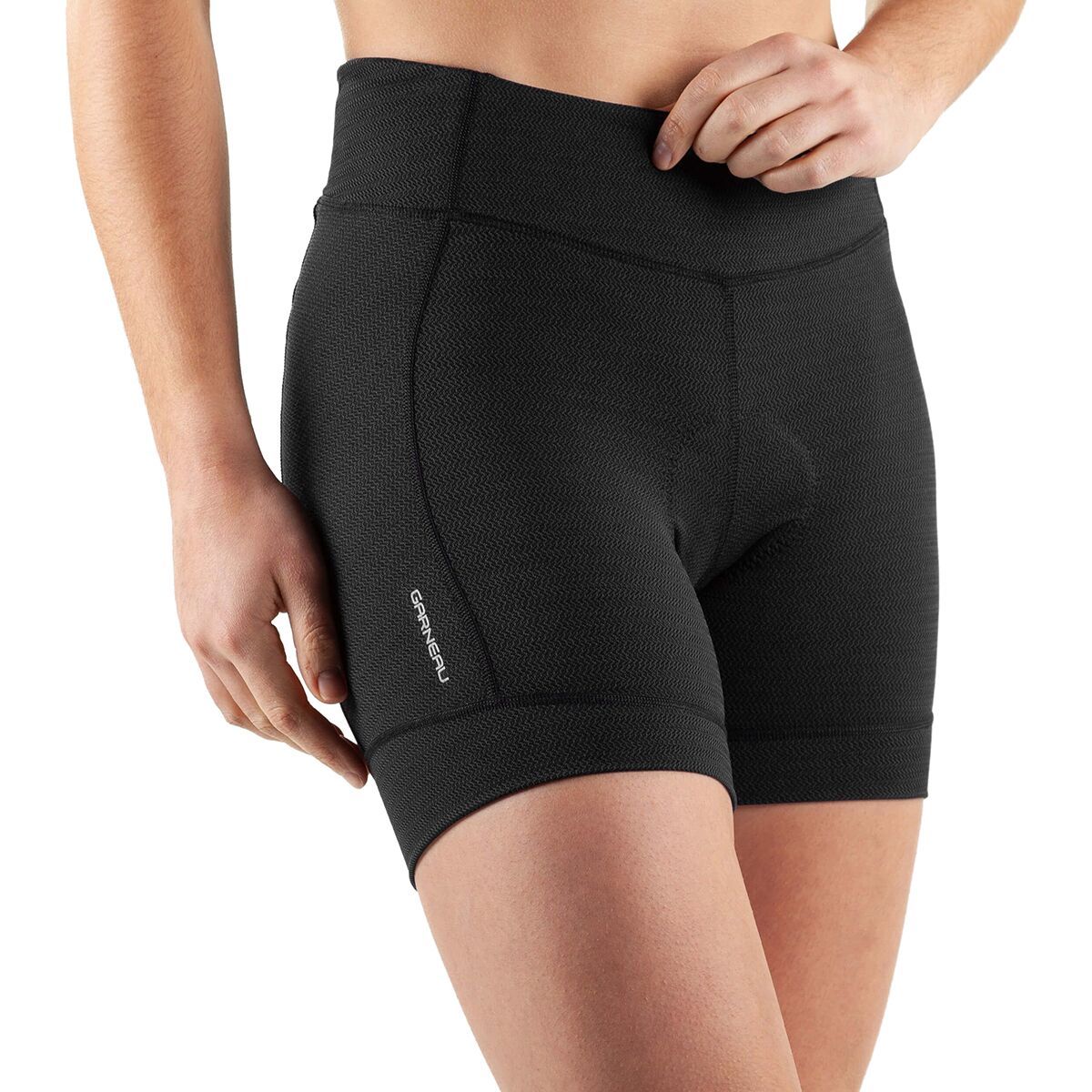Louis Garneau Fit Sensor Texture 5.5 Short - Women's Black, XL