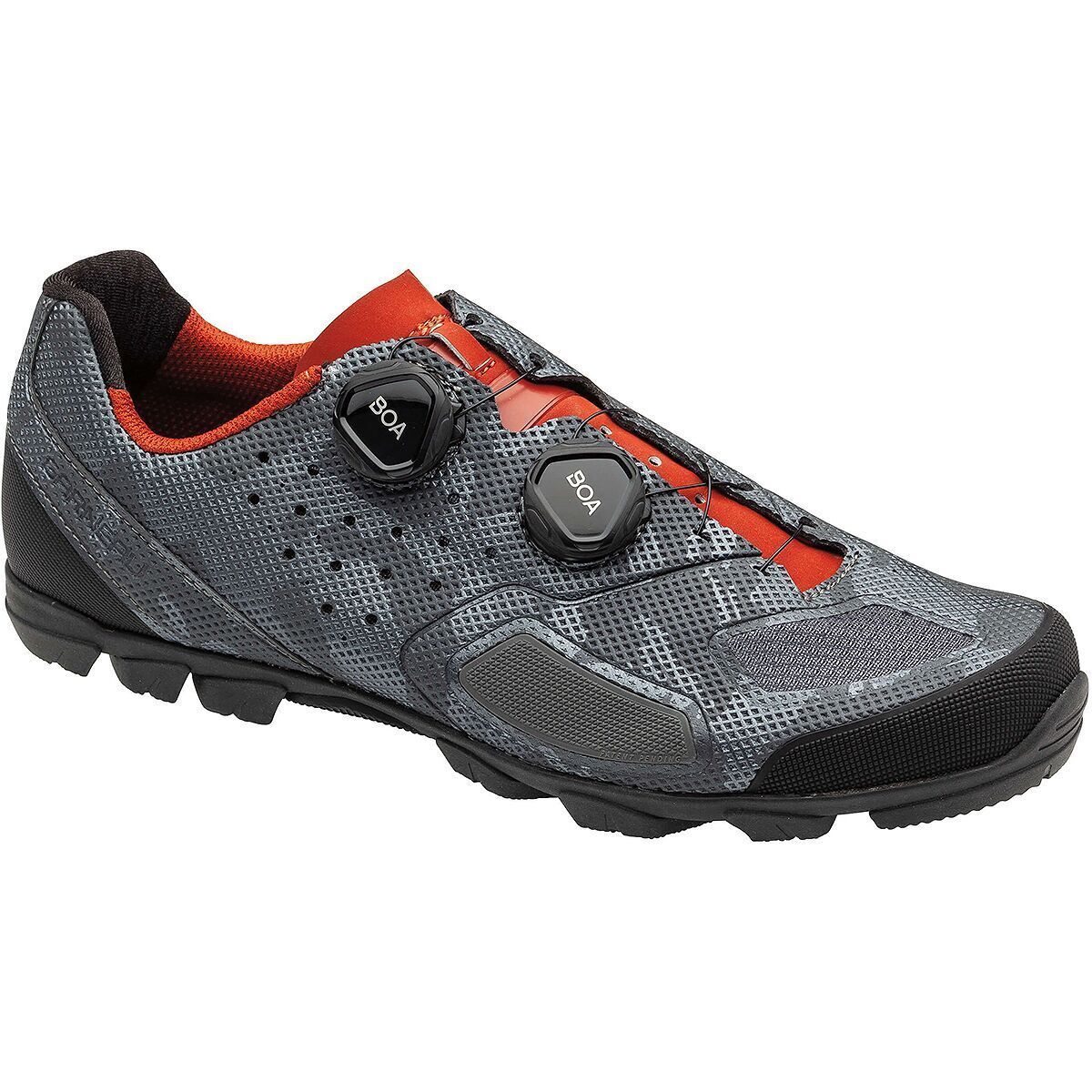 Louis Garneau Baryum Mountain Bike Shoe - Men's Camo Charcoal, 44.5