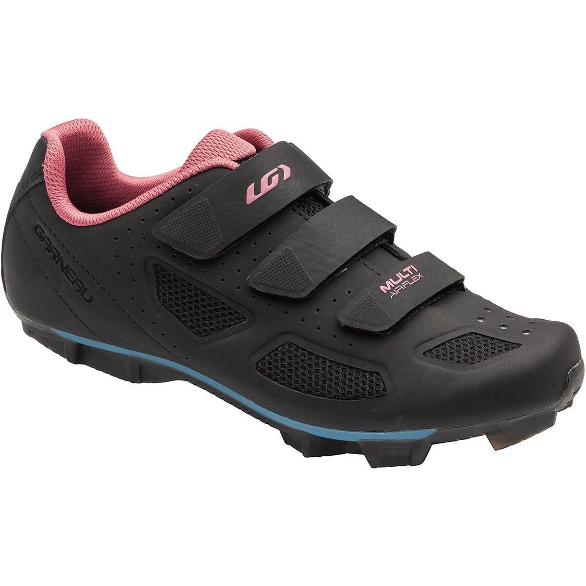 Image of Louis Garneau Multi Air Flex II Mountain Bike Shoe - Women's Black, 41.0