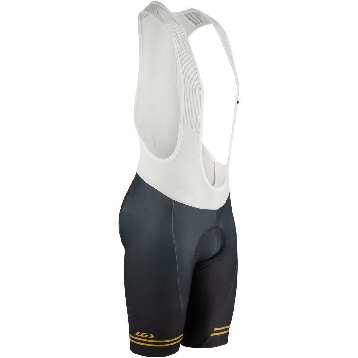 Louis Garneau Course Bib Short - Men's White Black, L