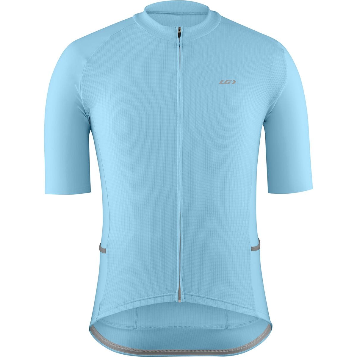 Louis Garneau Cycling Jersey Mens Medium Blue White Green Mammoth Sports M  - VELCH TECHNOLOGY