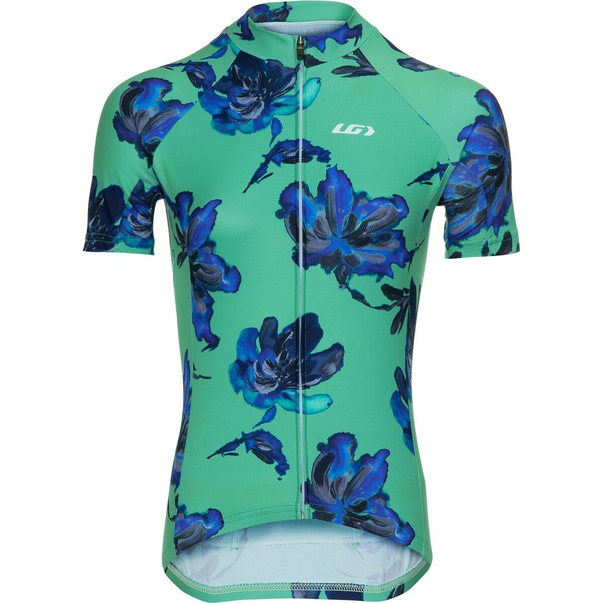Louis Garneau Equipe 2.0 Jersey - Women's Turquoise/Blue Flowers, XL