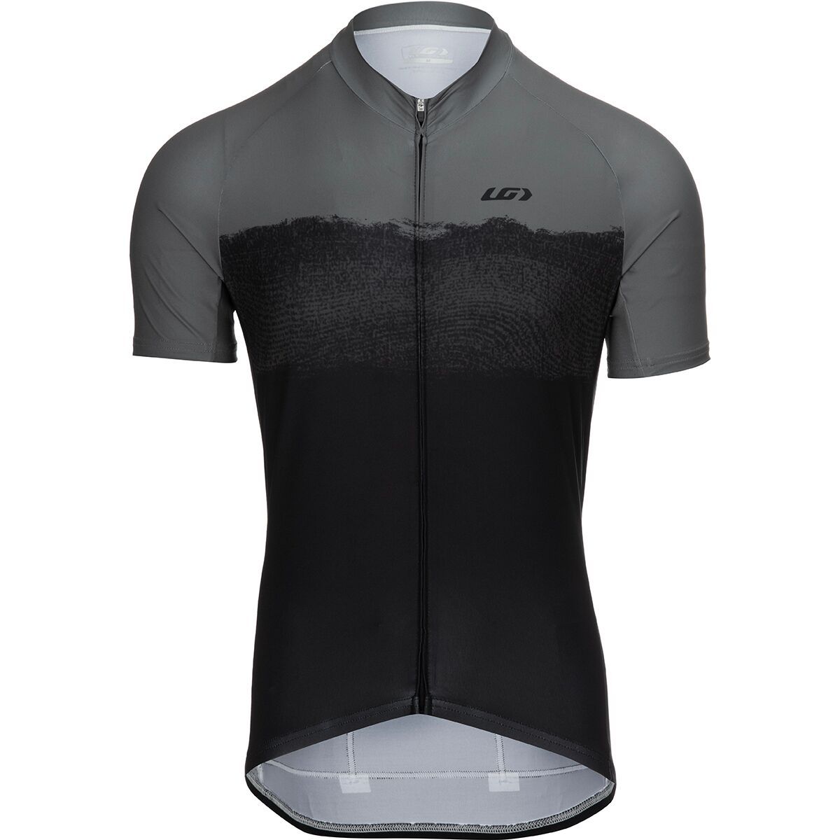 Louis Garneau Mondo Evo 2.0 Jersey - Men's Black/Grey Wave, XS