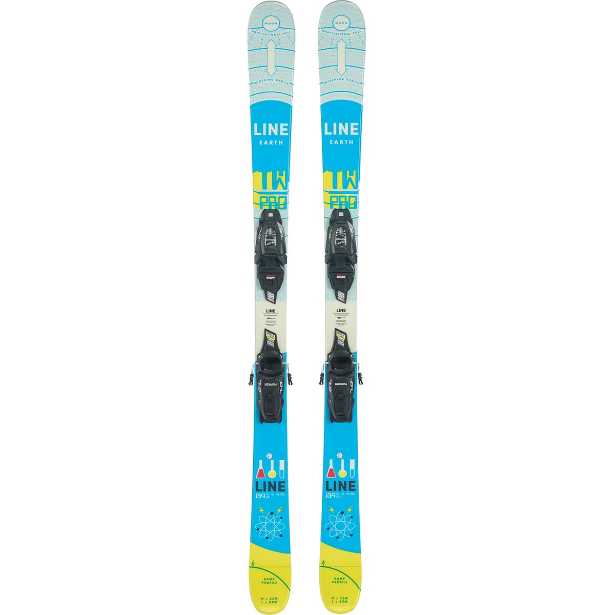 Line Wallisch Shorty Ski + FTD 4.5 Binding - 2024 - Kids'