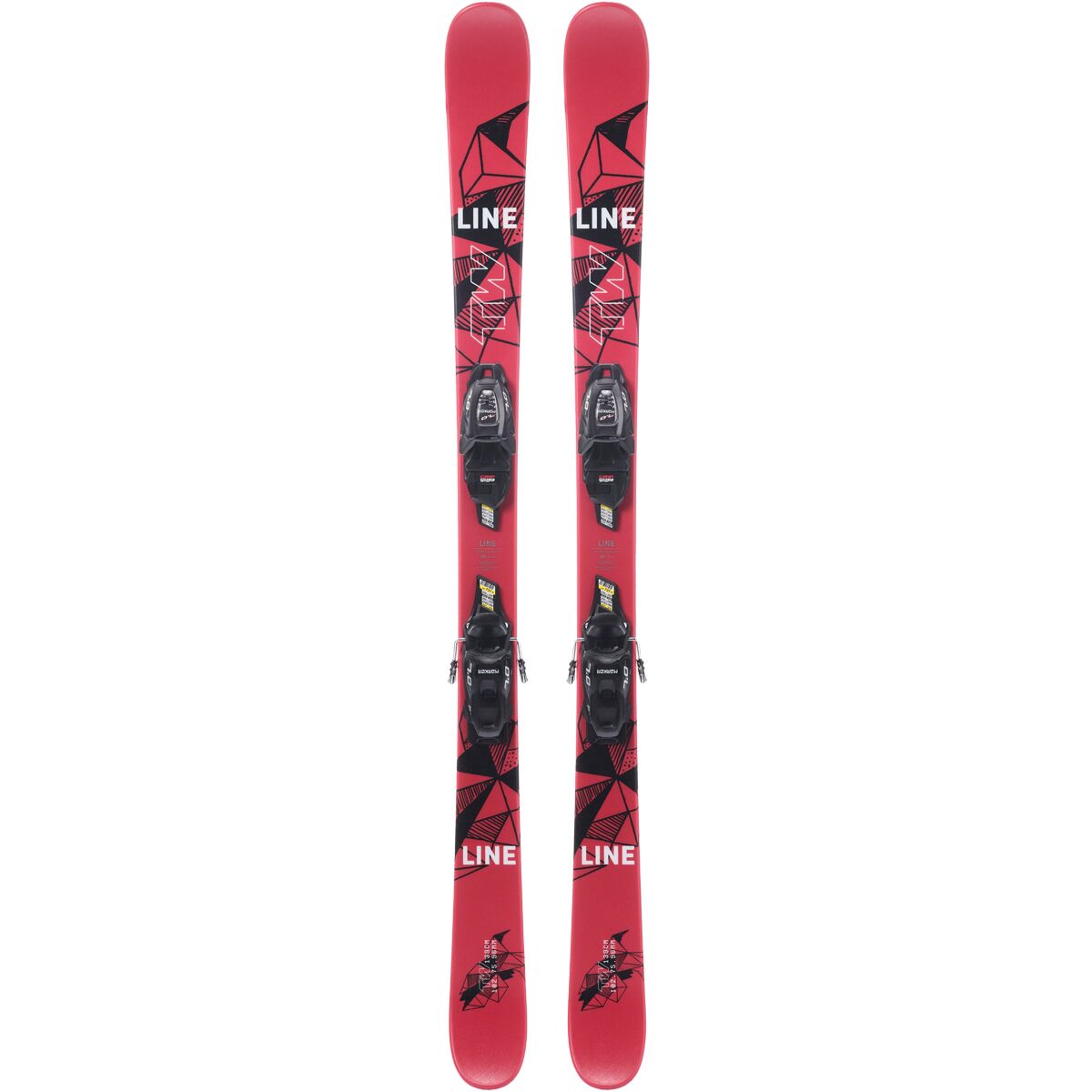 Line Line Wallisch Shorty Ski + FTD 4.5 Binding - 2025 - Kids' One Color, 129cm