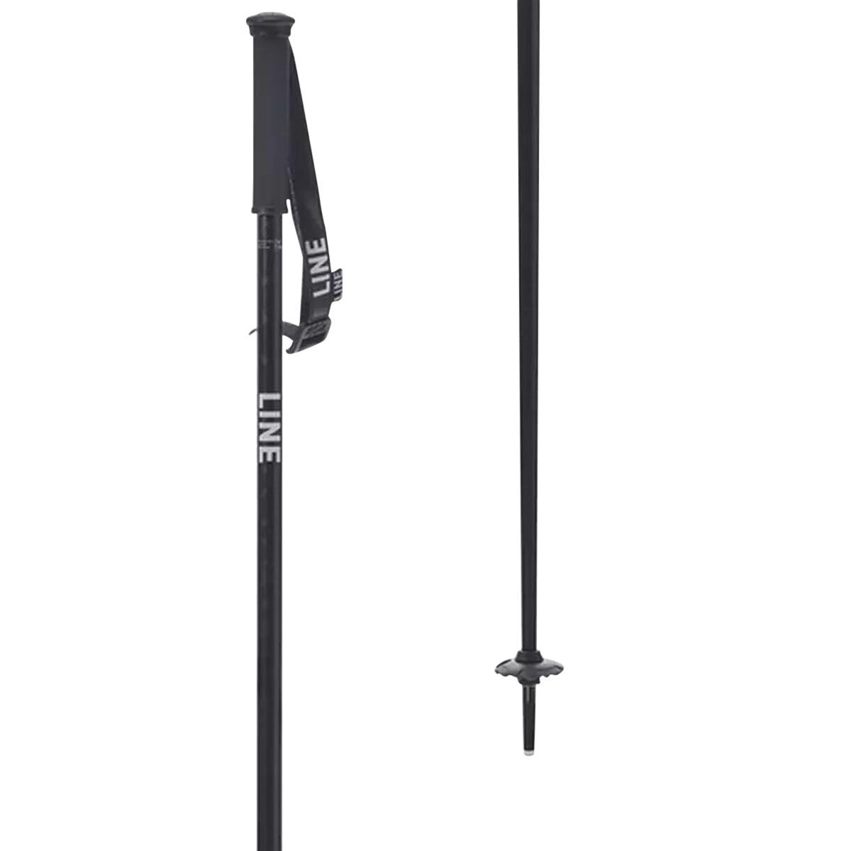 Image of Line Tac Ski Poles Black, 40