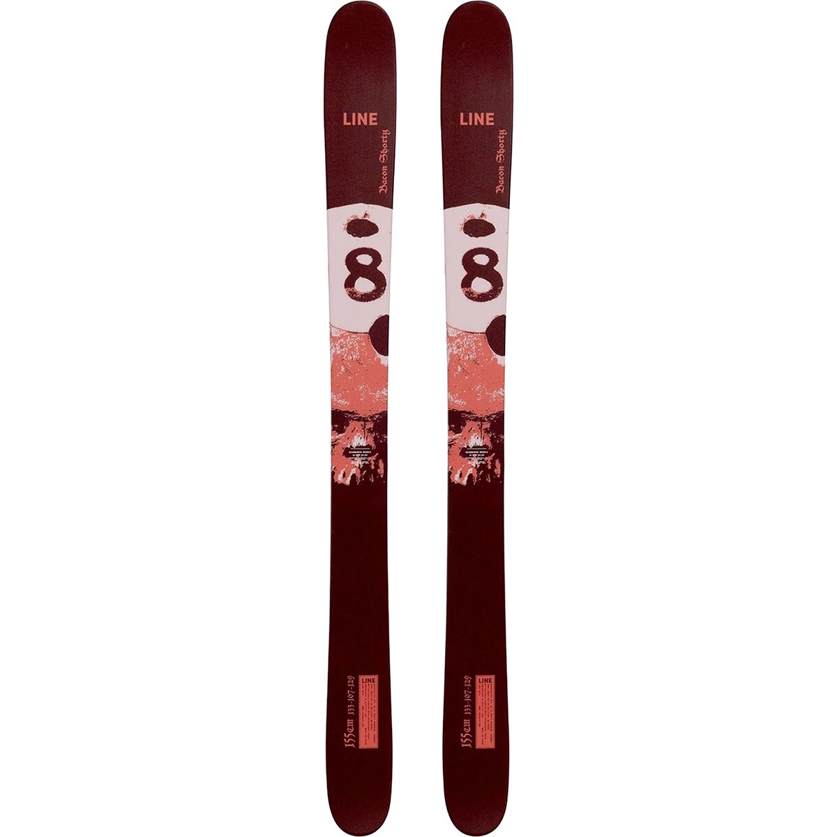 Image of Line Bacon Shorty Ski - 2027 - Kids' One Color, 155cm