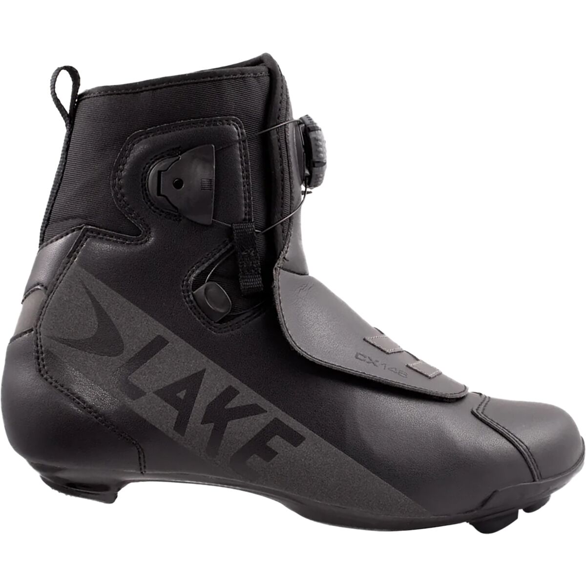 Image of Lake CX146 Cycling Shoe - Men's Black/Black Reflective, 40.0