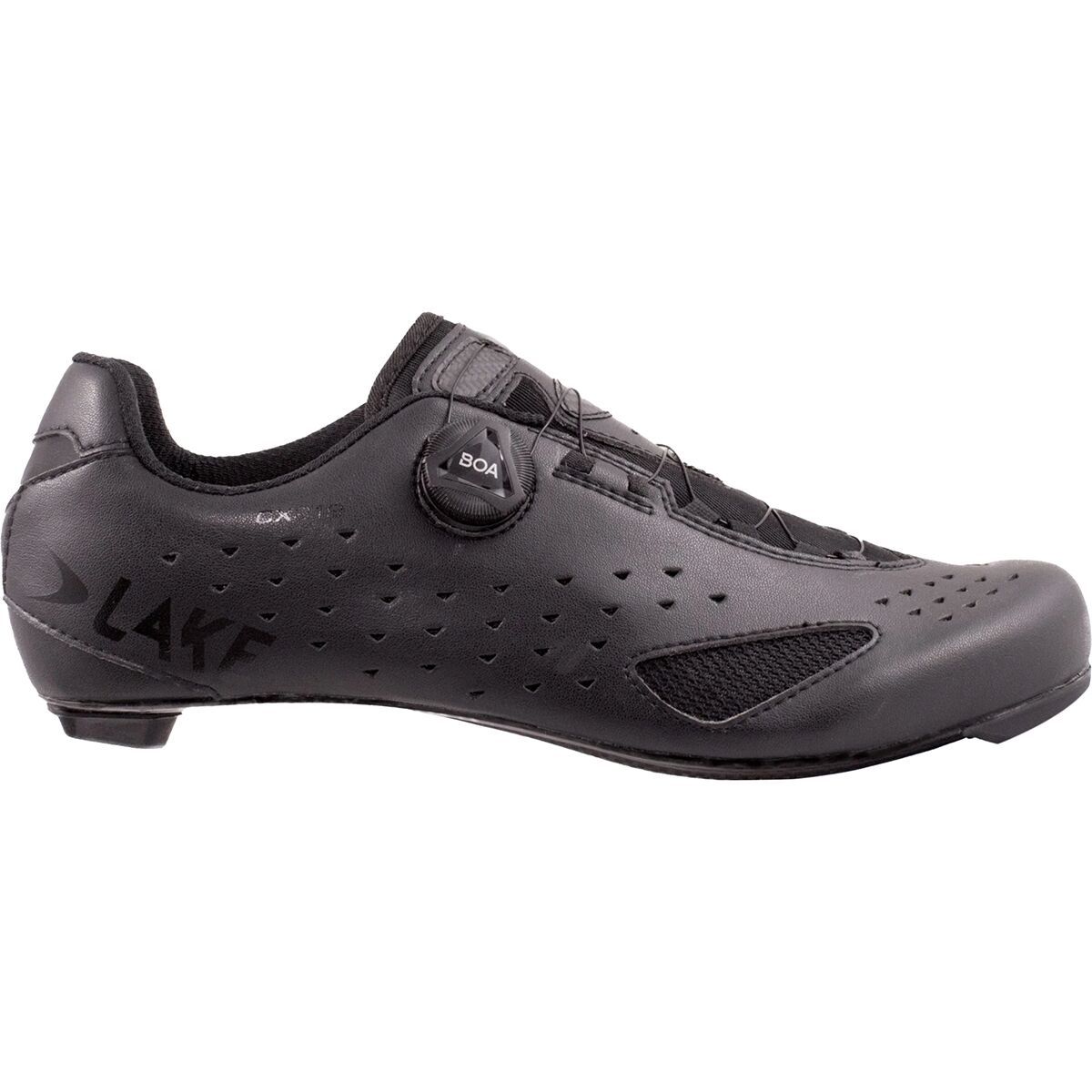 Image of Lake CX219 Cycling Shoe - Men's Black/Black, 44.5
