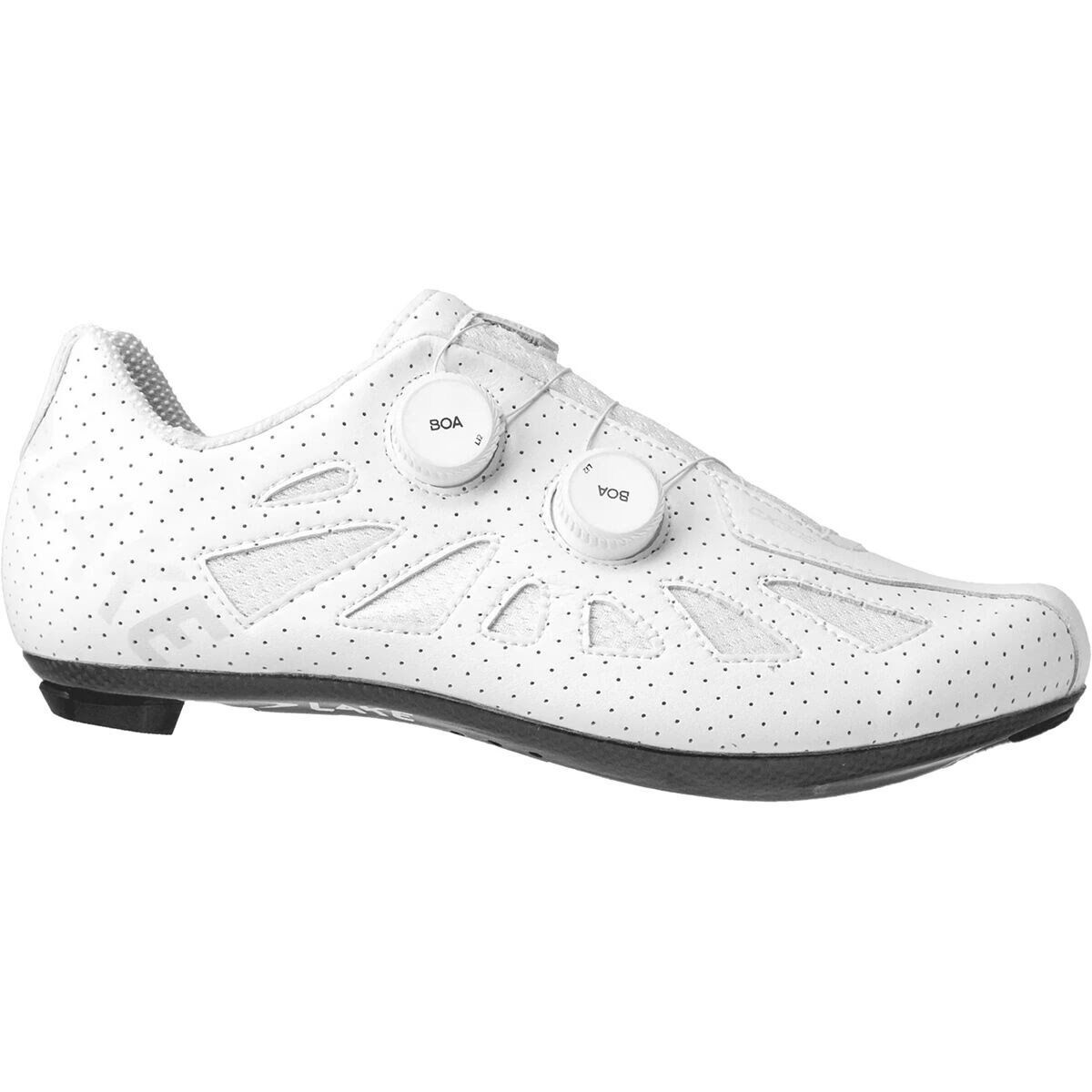 Image of Lake CX302 Wide Cycling Shoe - Men's Classic White/White, 43.5