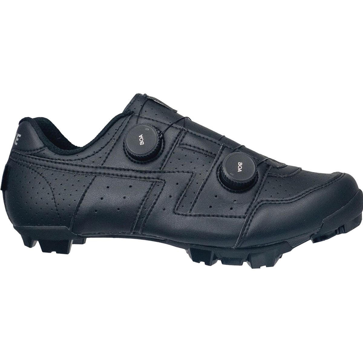 Image of Lake MX30G Wide Cycling Shoe - Men's Black/Black, 41.5