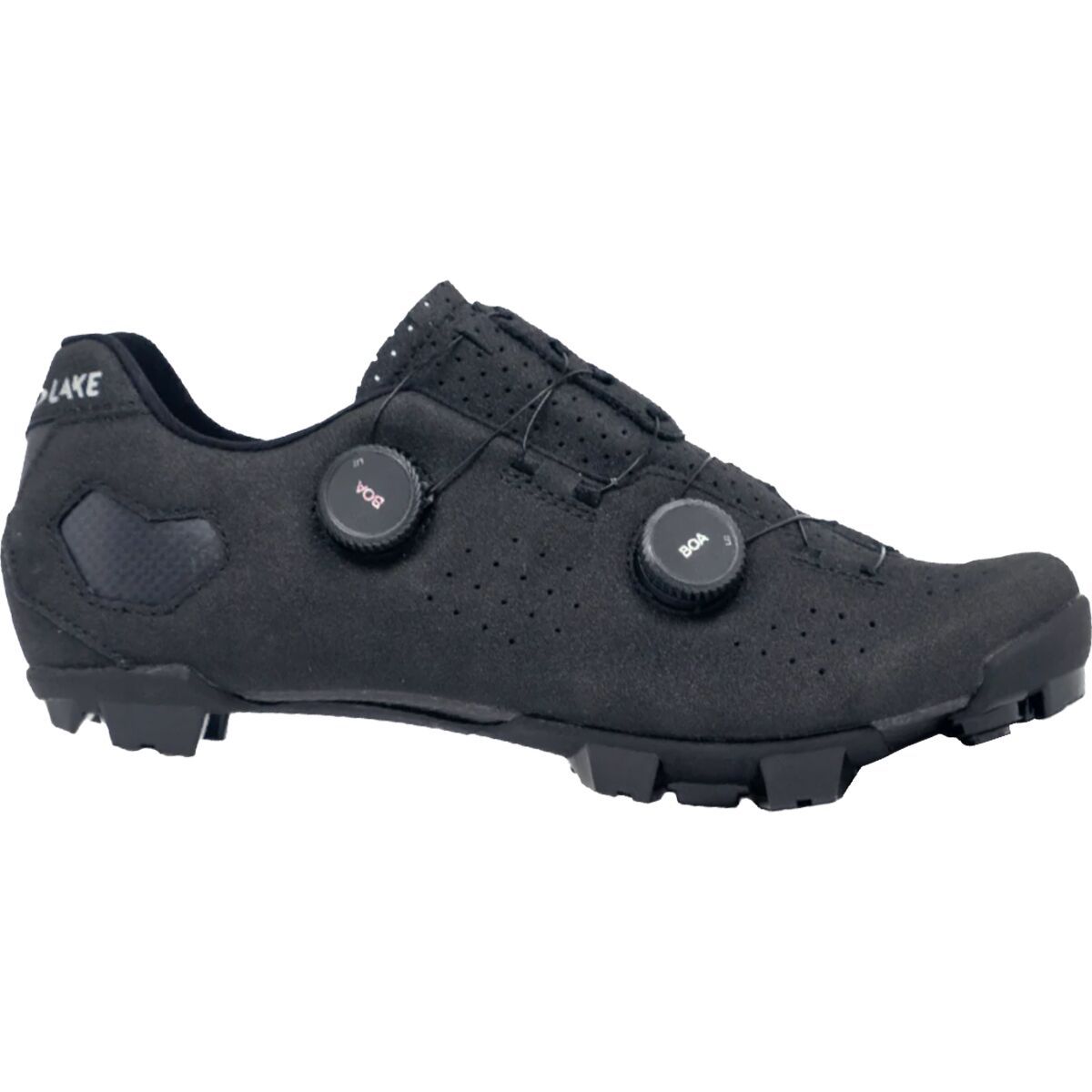 Image of Lake MX333 Cycling Shoe - Men's Black/Silver, 44.0