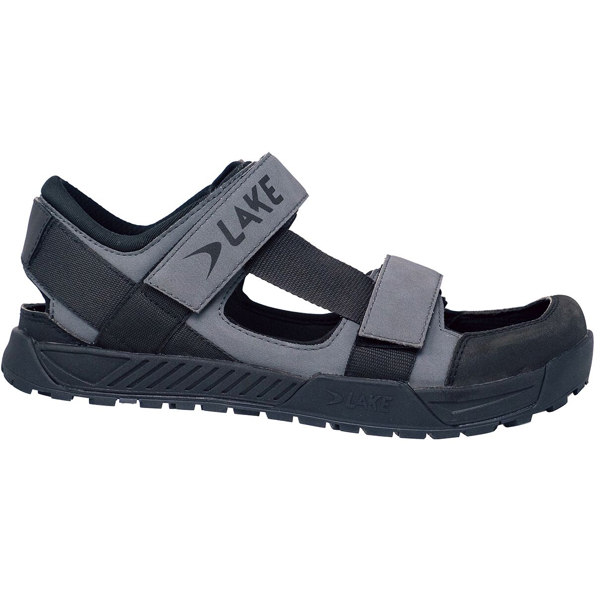 Image of Lake LXSDL Cycling Shoe - Men's Grey/Black, 46.5