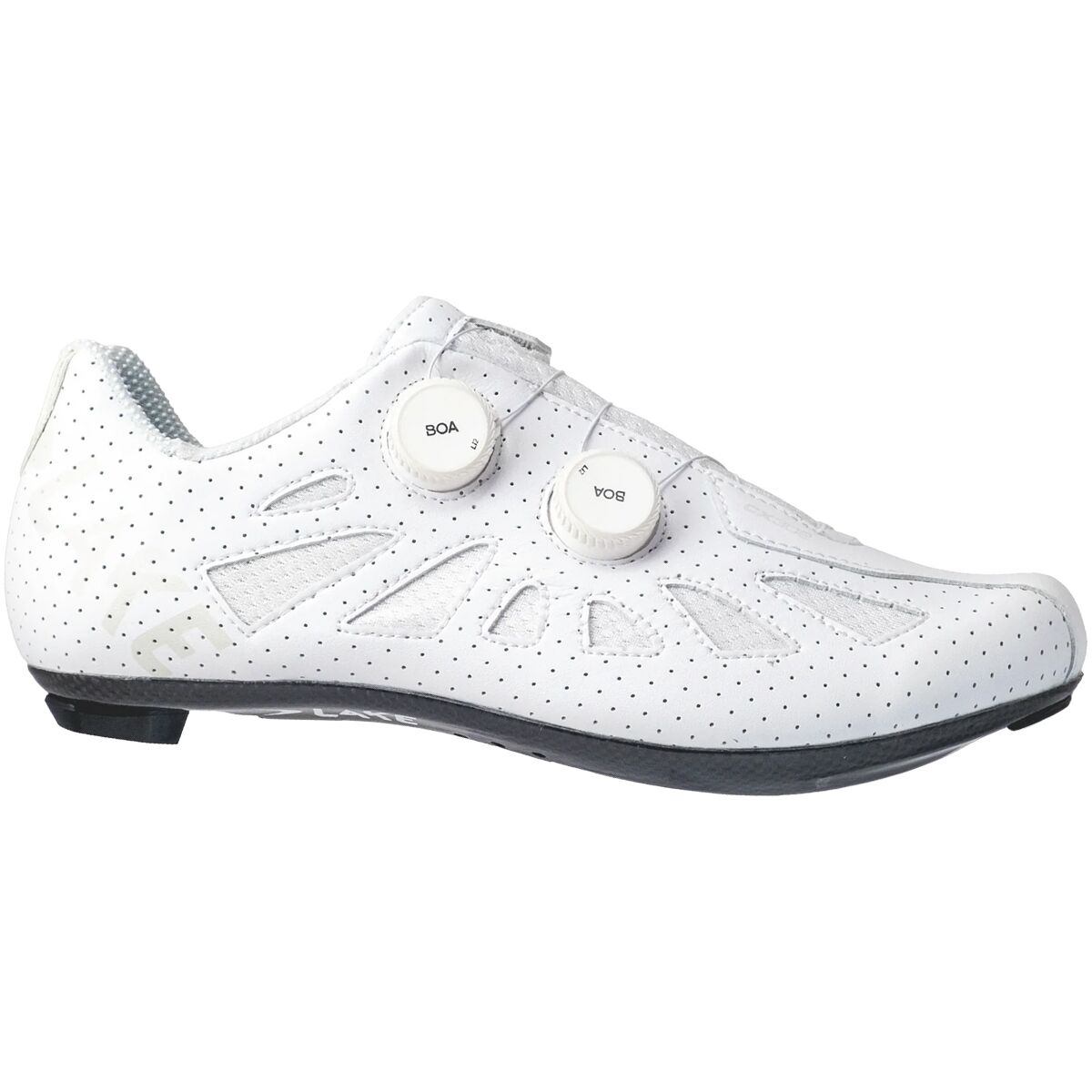 Image of Lake CX302 Narrow Cycling Shoe - Men's Classic White/White, 44.5