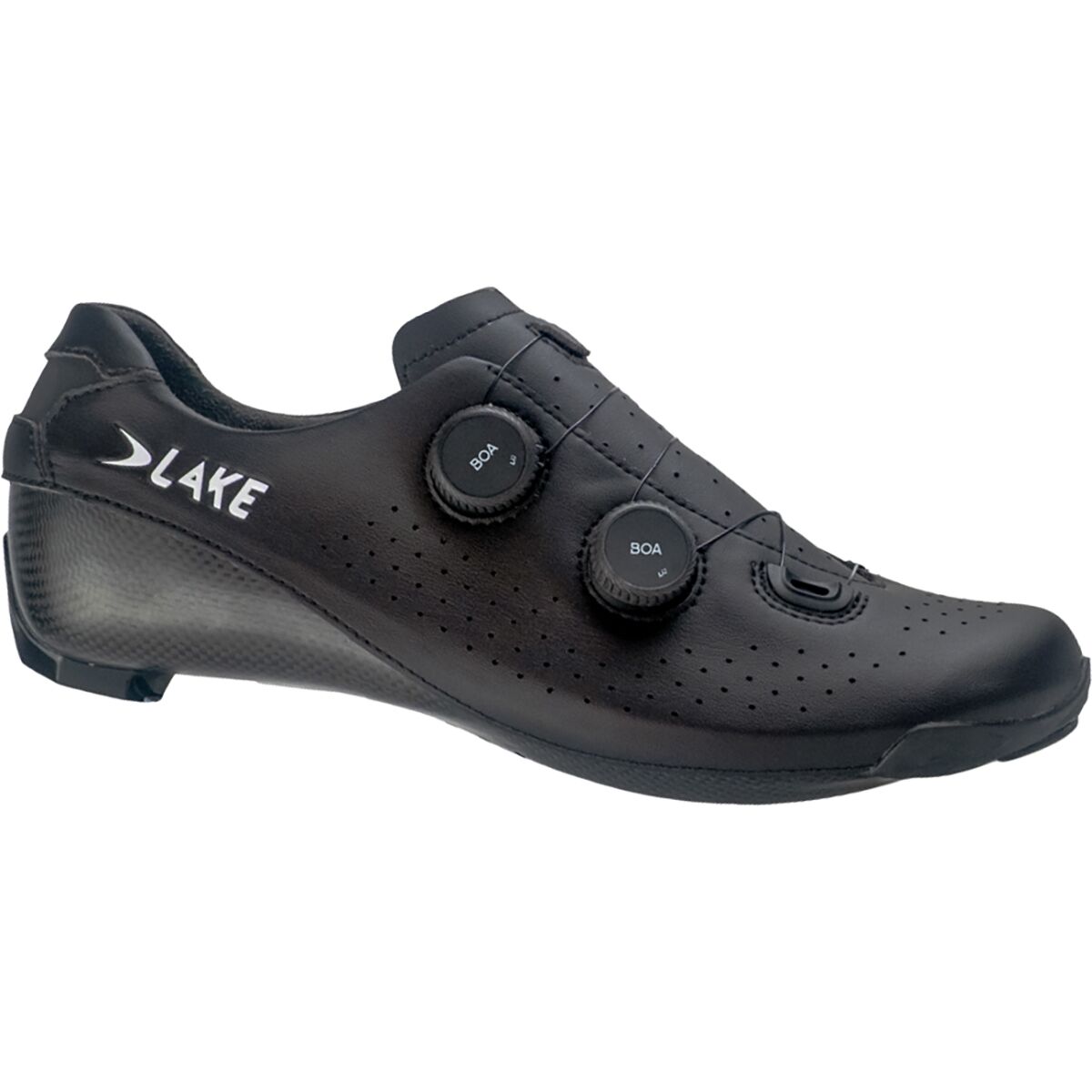 Image of Lake CX400 Cycling Shoe - Men's Black/White, 43.0