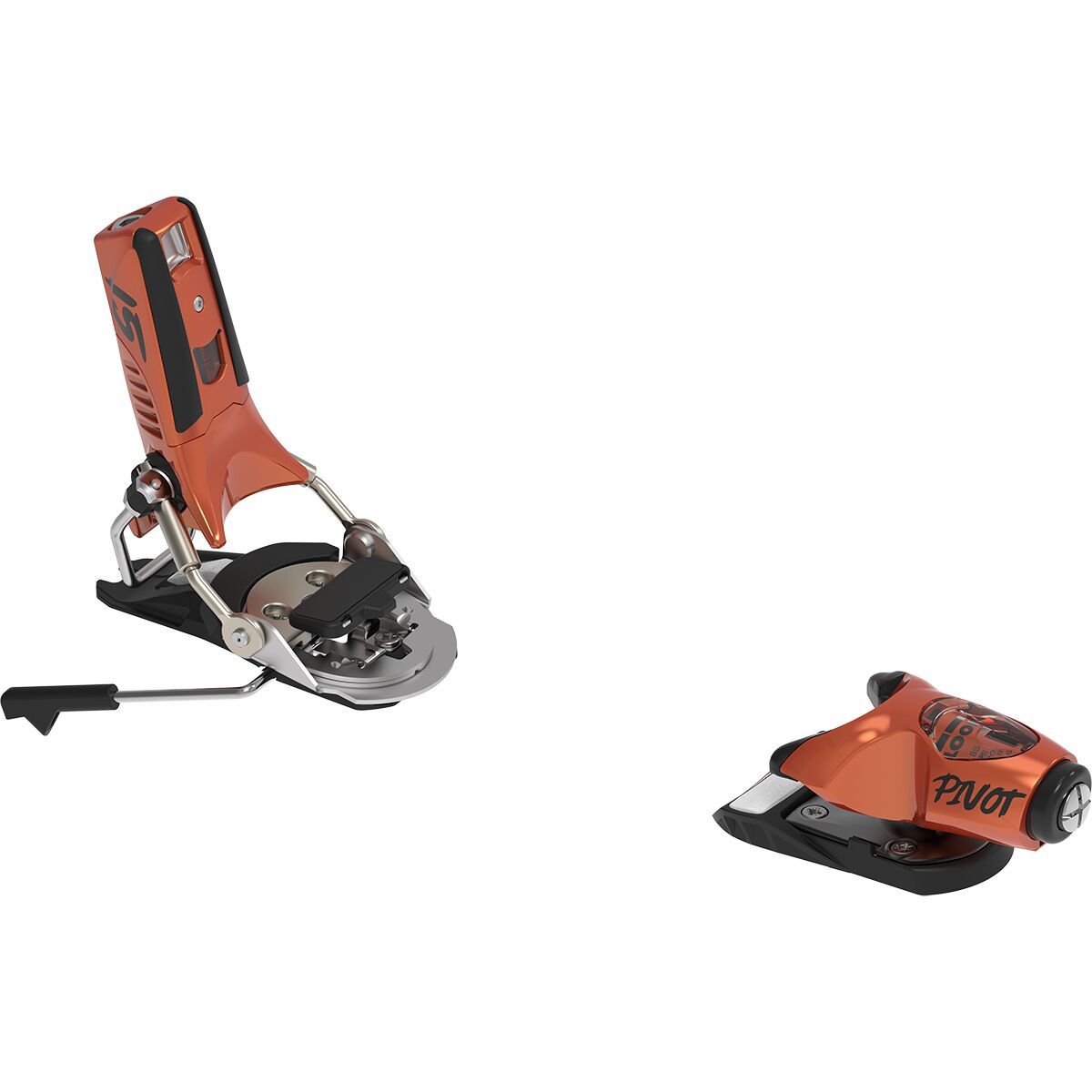 Image of Look Pivot 2.0 15 GW Ski Binding - 2026 Orange Metal, 105