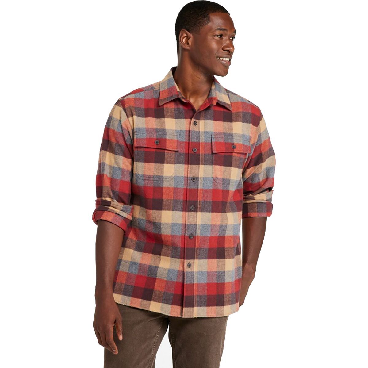 L.L.Bean Chamois Plaid Shirt - Men