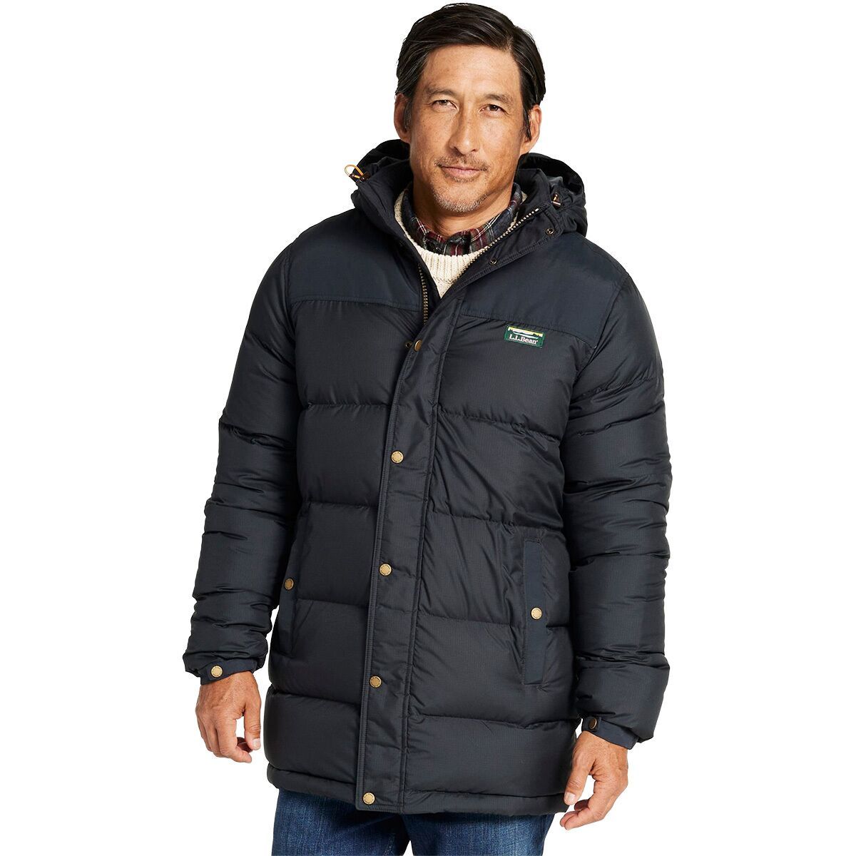 Image of L.L.Bean Mountain Classic Down Parka - Men's Black, S