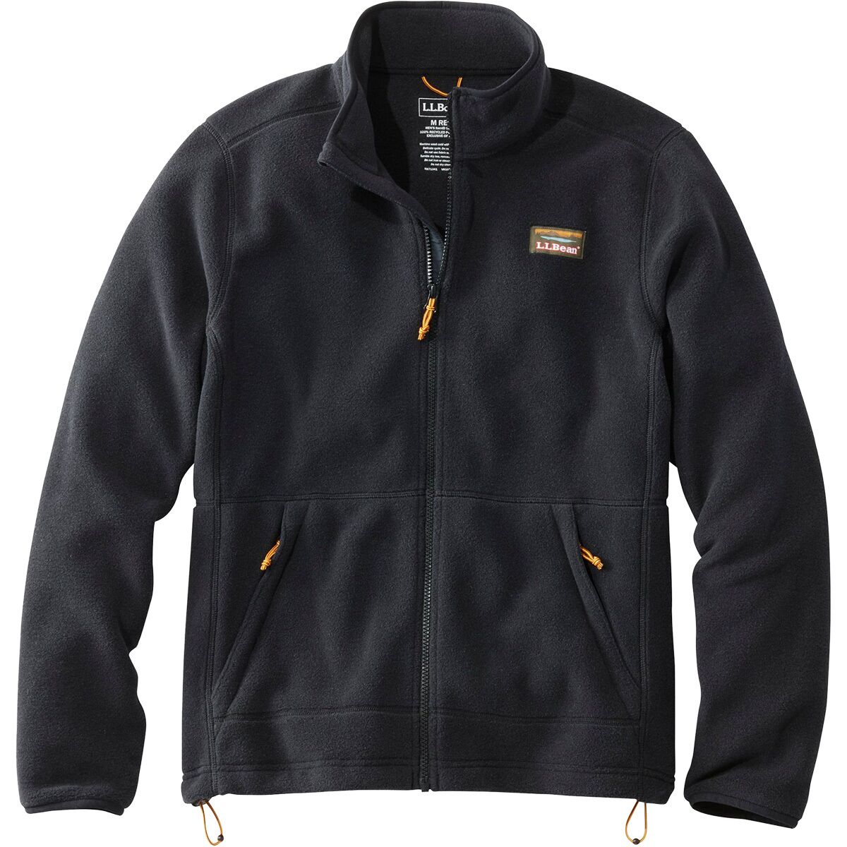 Image of L.L.Bean Mountain Classic Fleece Jacket - Men's Black, L