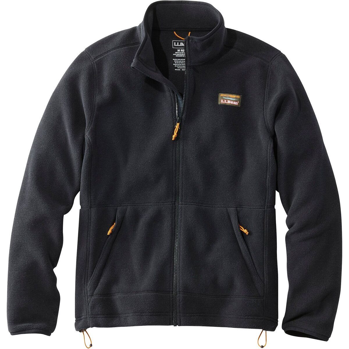 L.L.Bean Mountain Classic Fleece Jacket - Men's Black, L
