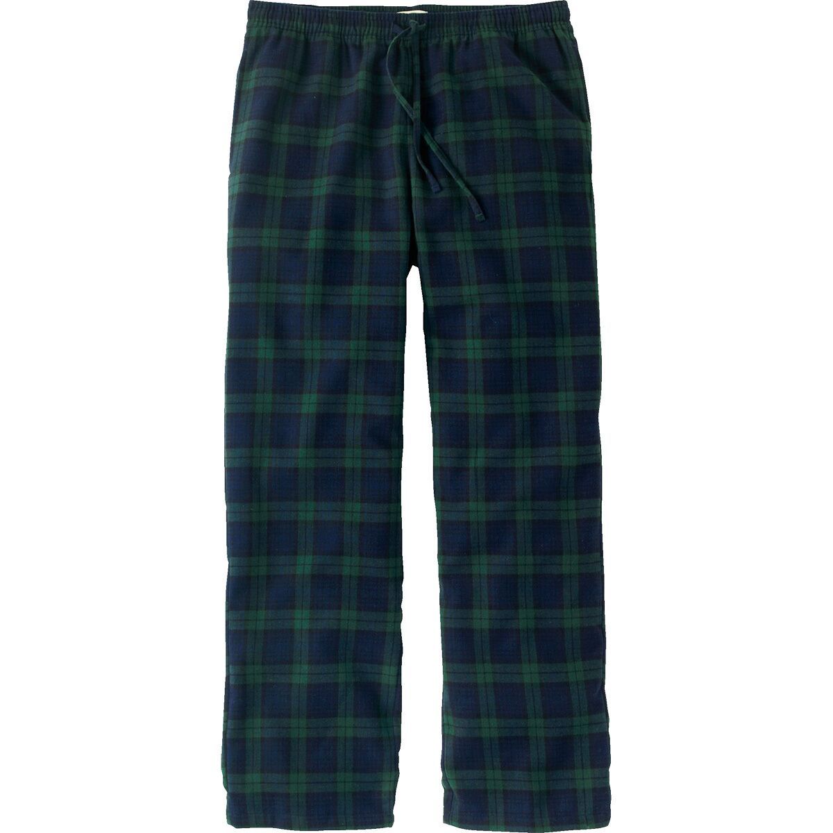 Image of L.L.Bean Scotch Plaid Flannel Sleep Pant - Men's Black Watch Tartan, S-32