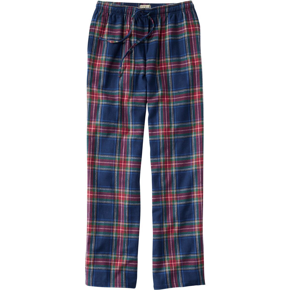 Image of L.L.Bean Scotch Plaid Flannel Sleep Pant - Men's Navy Stewart, S-32