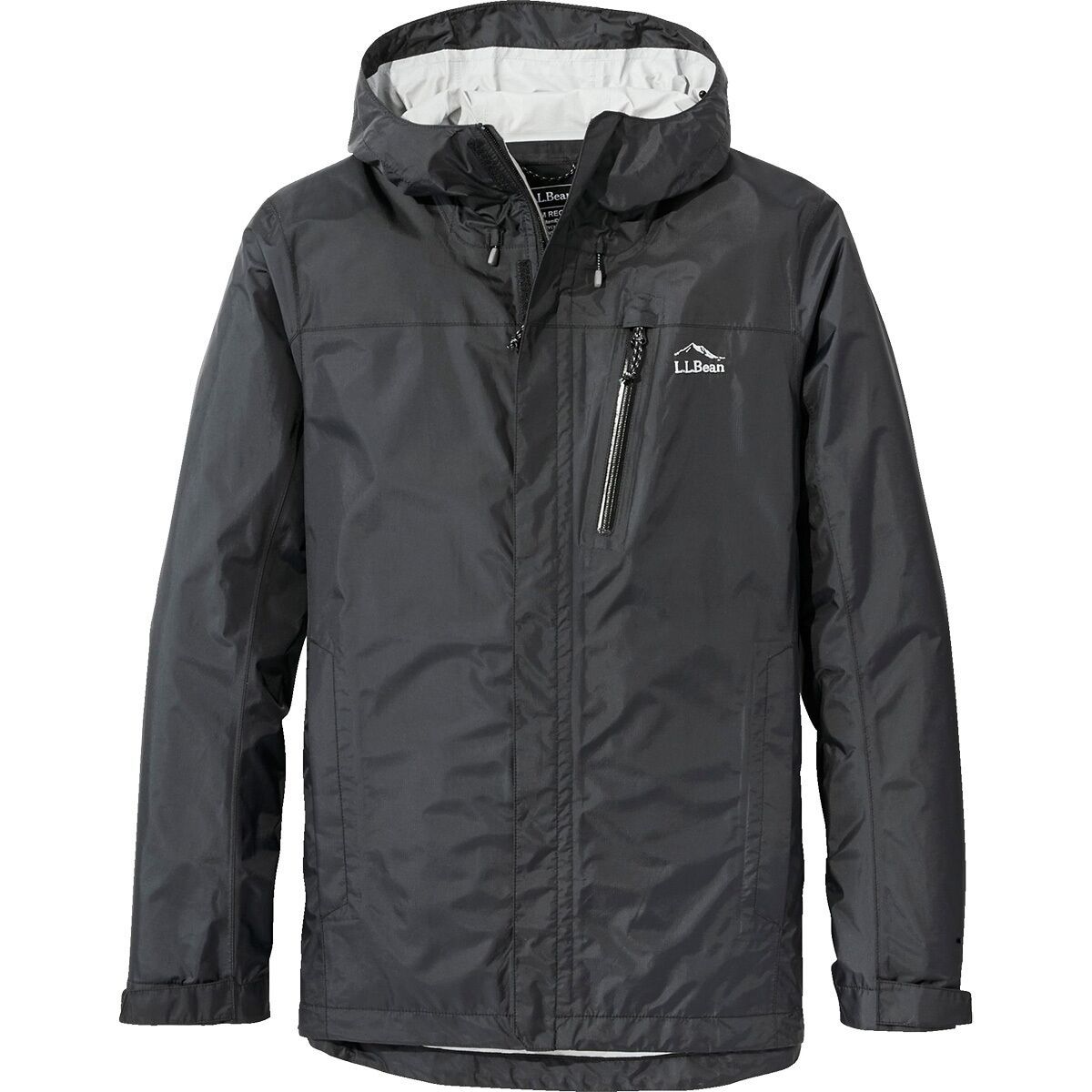 Image of L.L.Bean Trail Model Rain Jacket - Men's Black, M