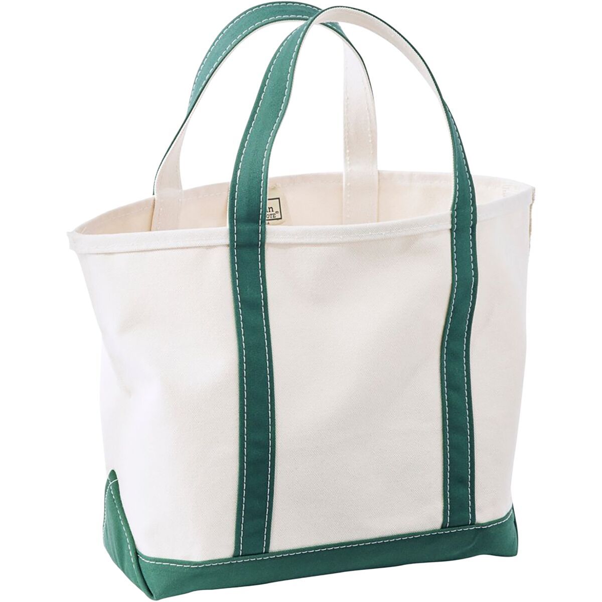 L.L.Bean Boat And Tote Large Open-Top Tote Bag Dark Green