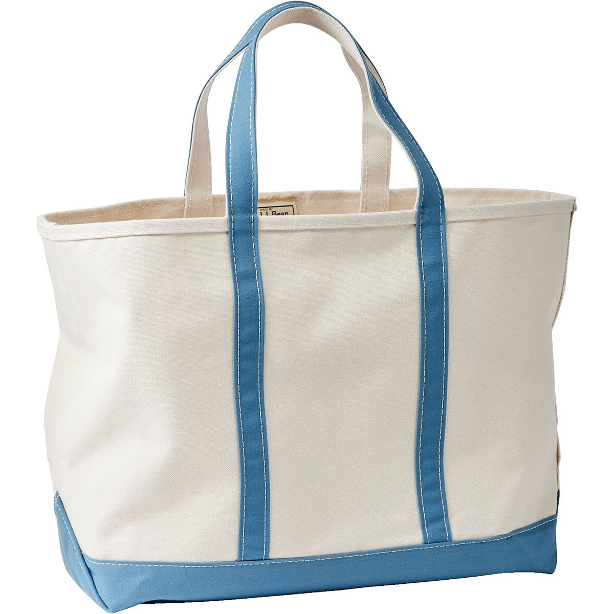 Image of L.L.Bean Boat And Tote Large Open-Top Tote Bag Slate, One Size