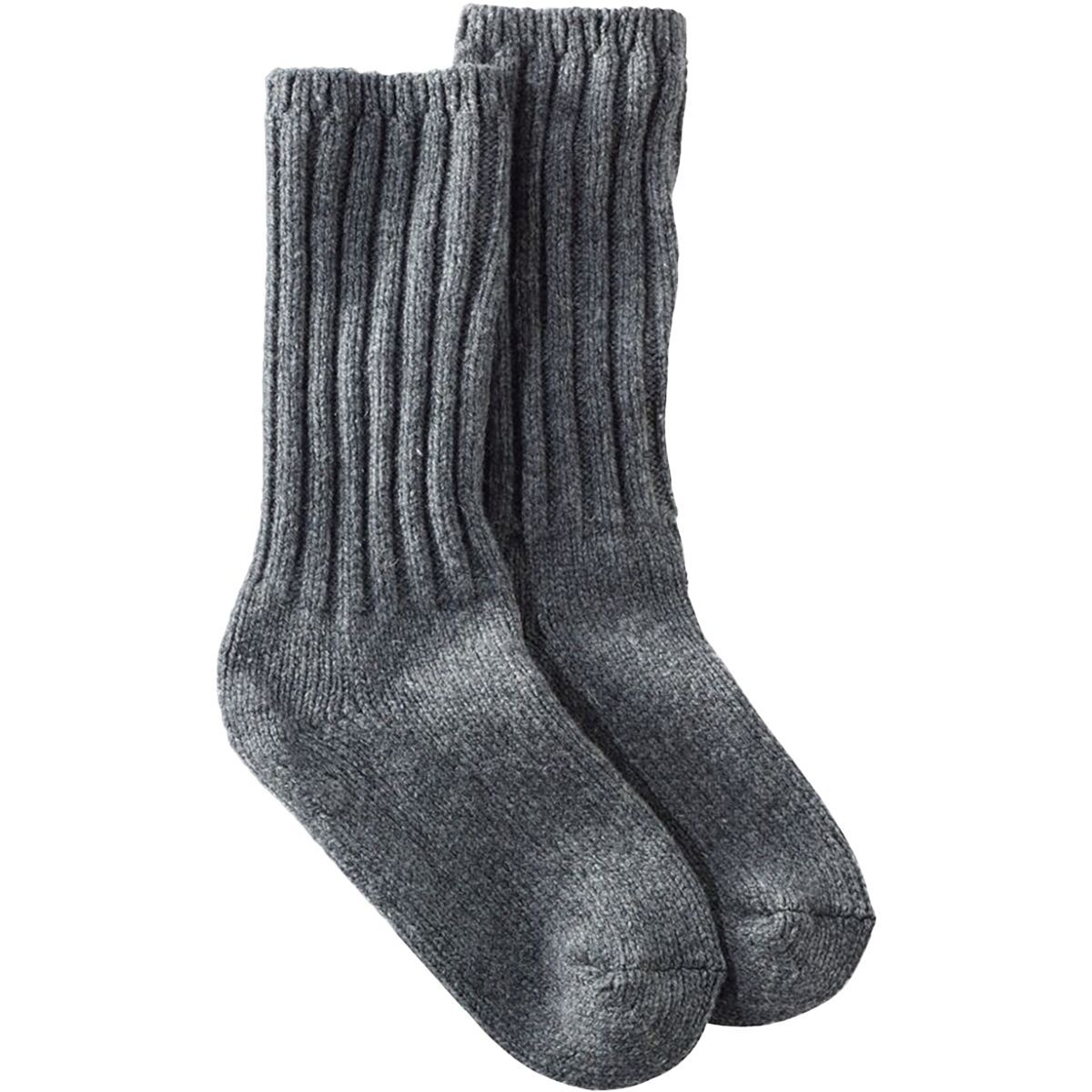 Image of L.L.Bean Merino Wool Ragg 10in Sock - 2-Pack Charcoal/Charcoal, M