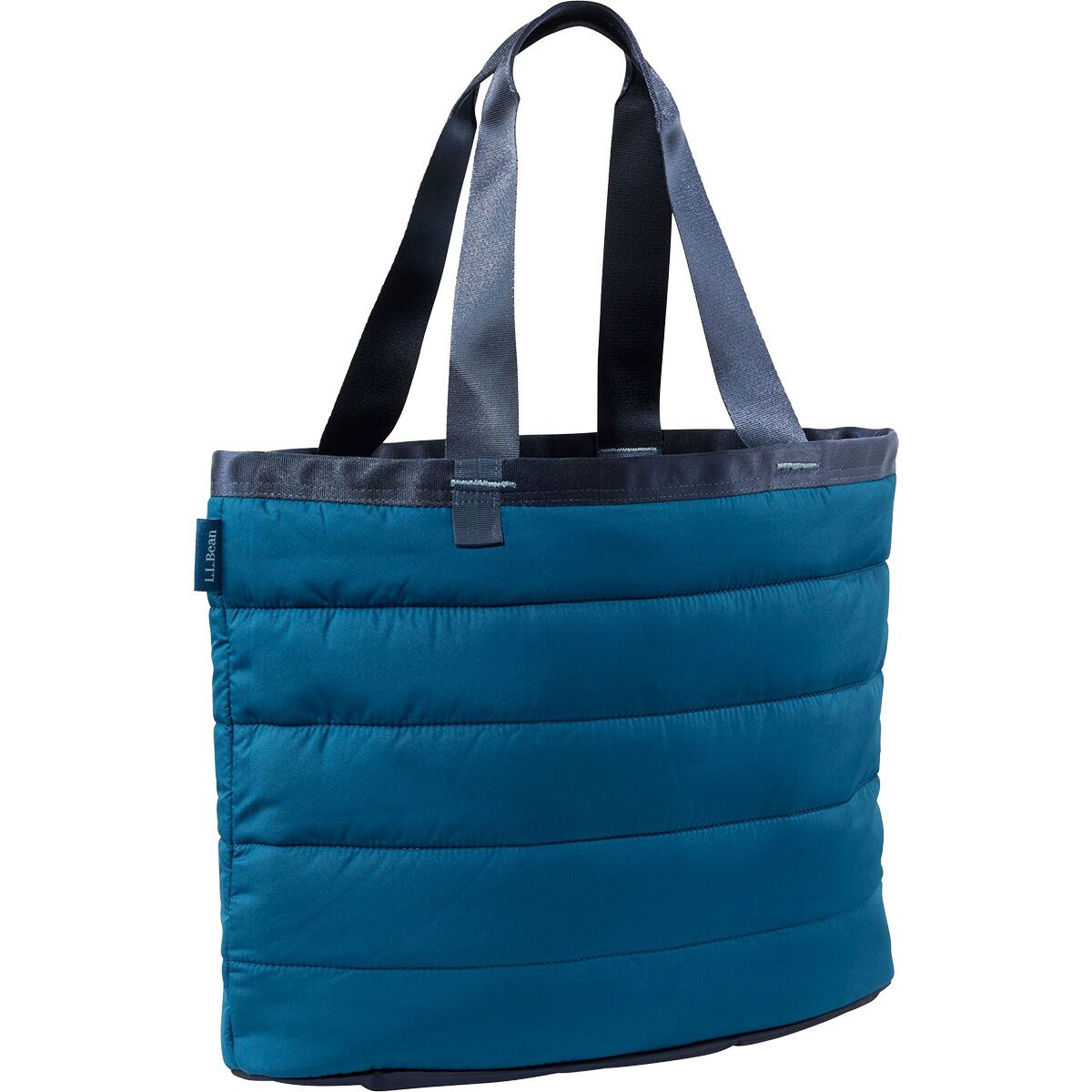 L.L.Bean L.L.Bean Puffer Tote Dark Mariner Blue/Classic Navy, One Size