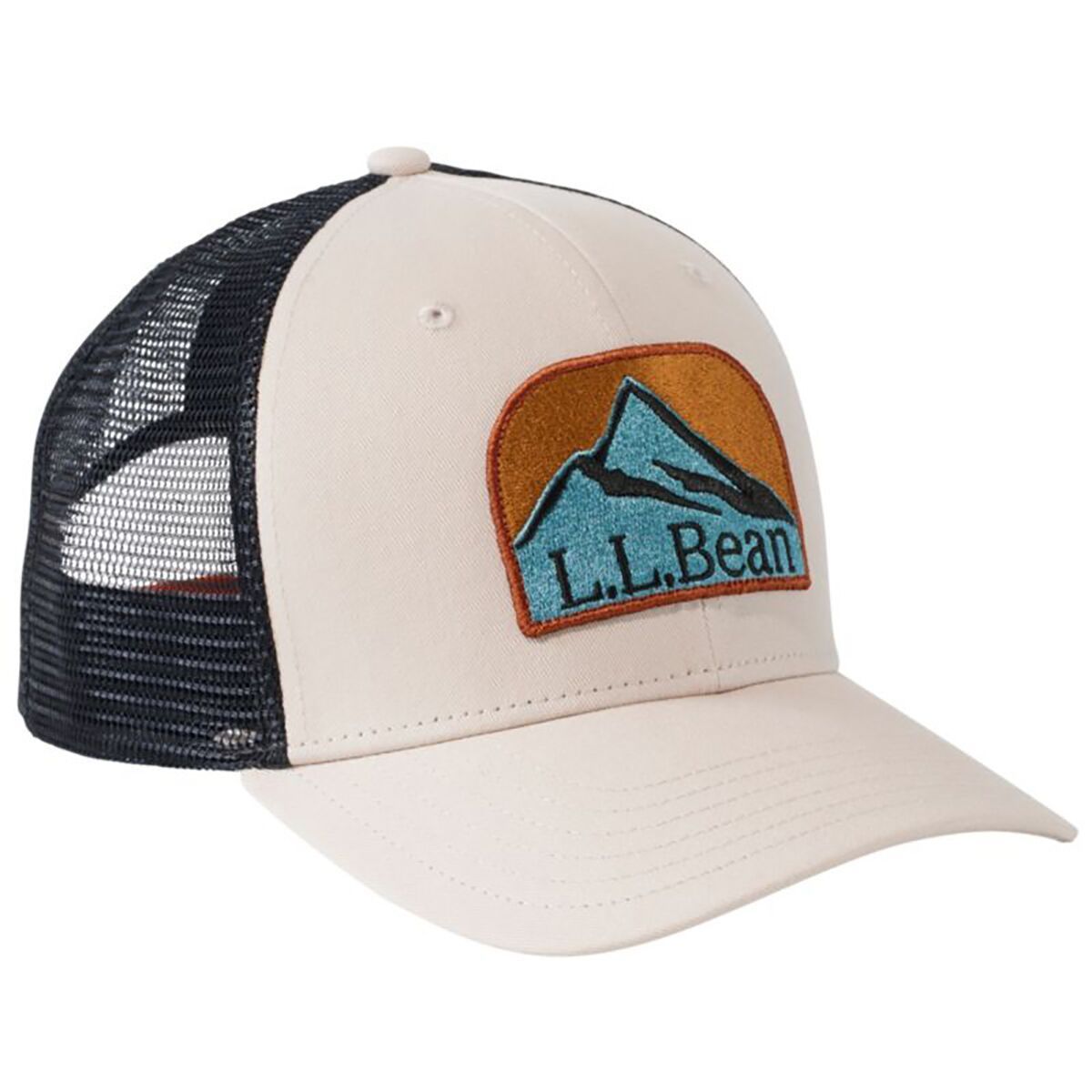 Image of L.L.Bean Trucker Hat Motif Shore Ascent, One Size