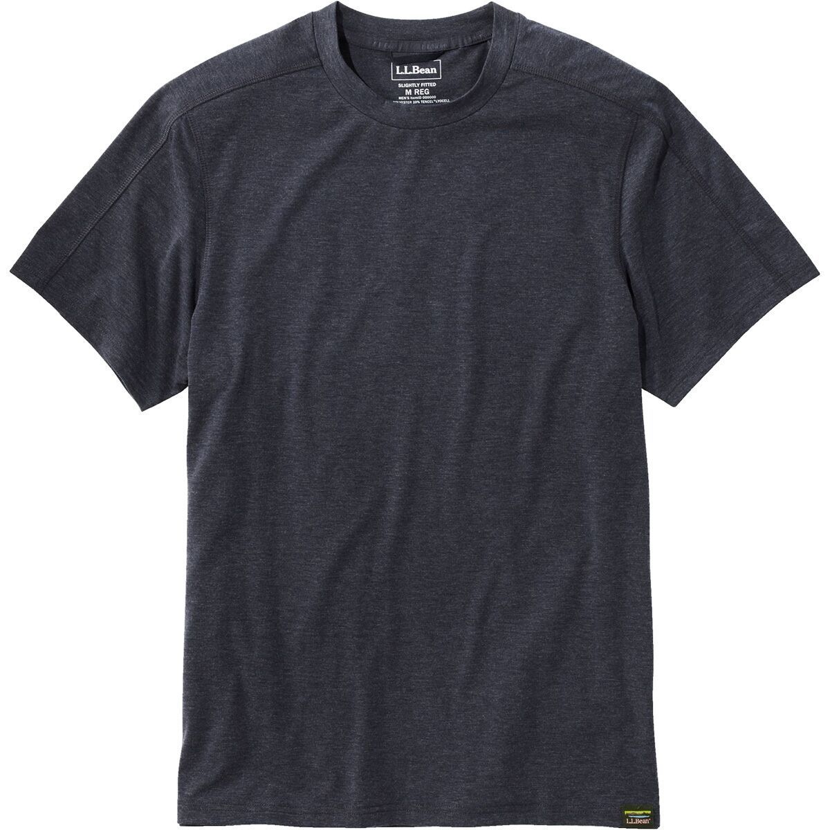 Image of L.L.Bean Everyday SunSmart Short-Sleeve Regular Shirt - Men's Carbon Navy, L