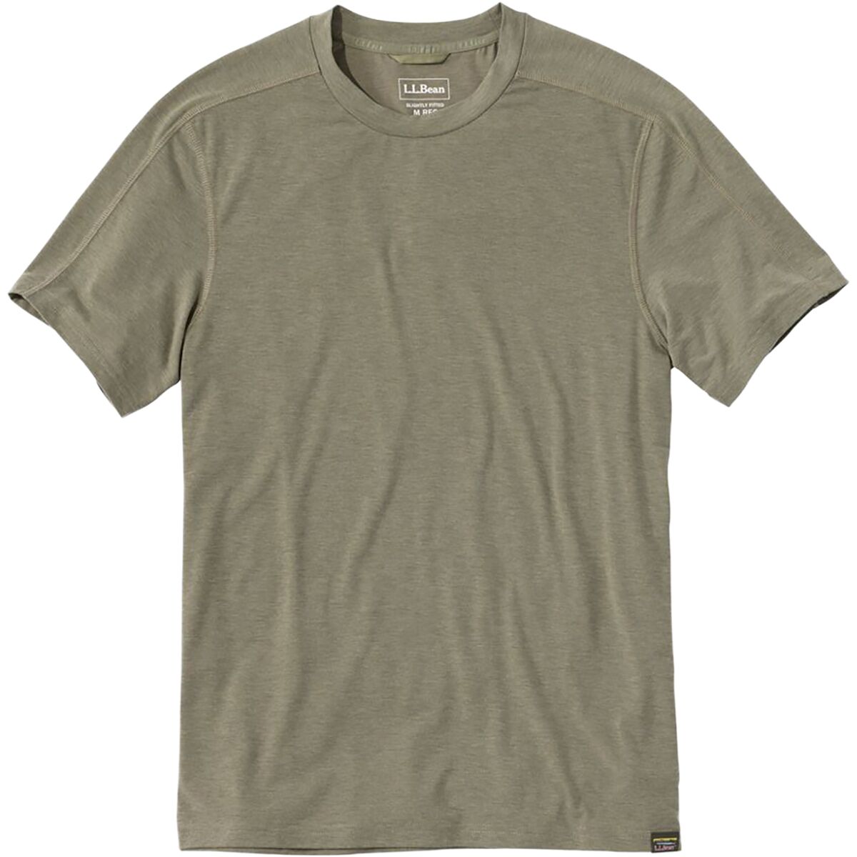 Image of L.L.Bean Everyday SunSmart Short-Sleeve Regular Shirt - Men's Olive Gray, XXL