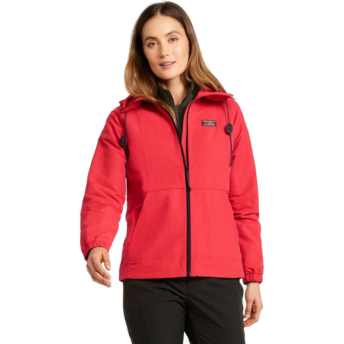 Image of L.L.Bean Mountain Classic Full-Zip Jacket - Women's Orange Red, L