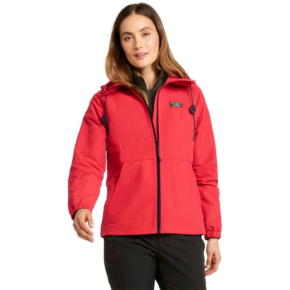 Image of L.L.Bean Mountain Classic Full-Zip Jacket - Women's Orange Red, XS