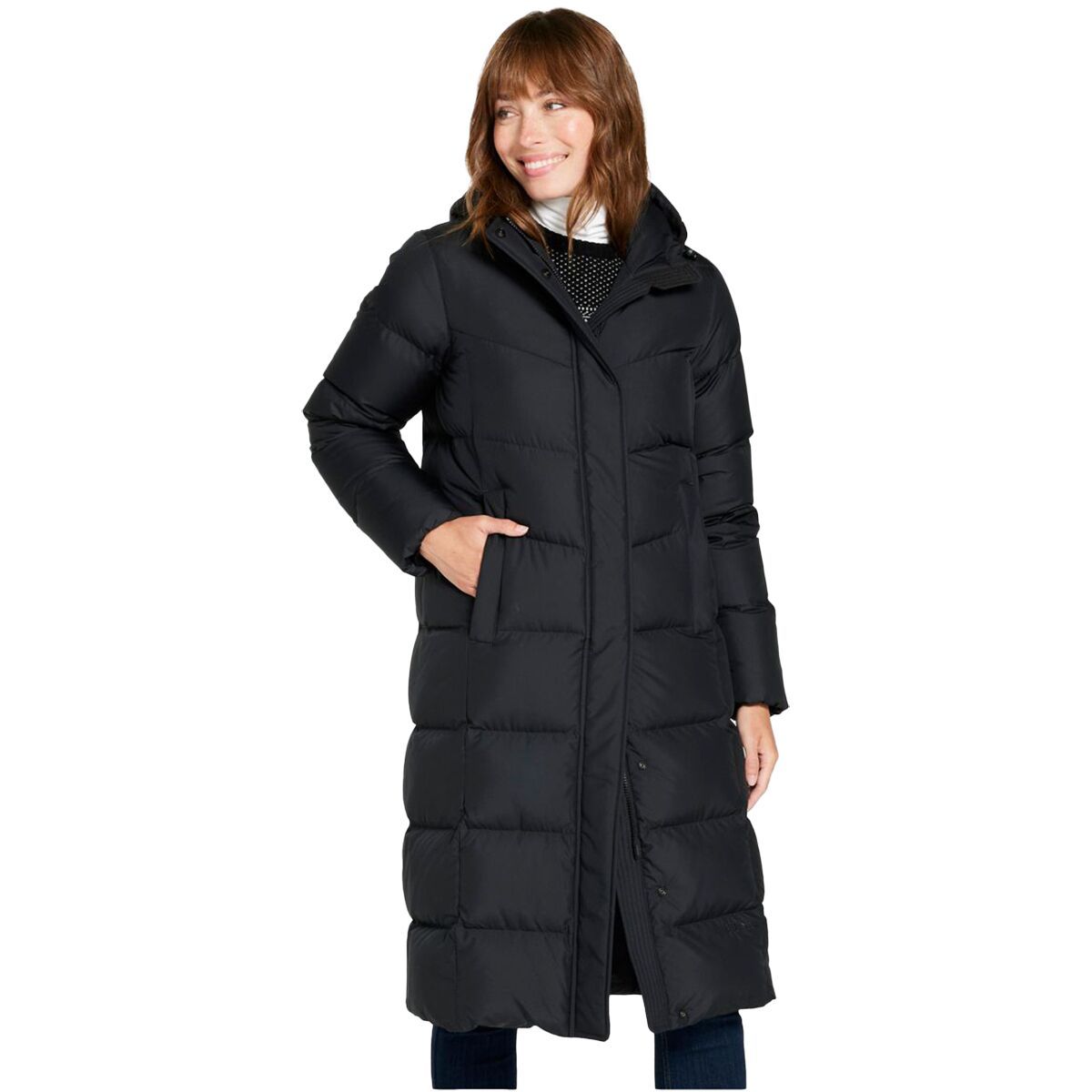 Image of L.L.Bean Popham Puffer Coat - Women's Midnight Black, XL