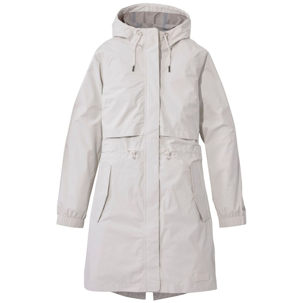 Image of L.L.Bean Wharf Street Rain Coat - Women's Paperwhite, XS