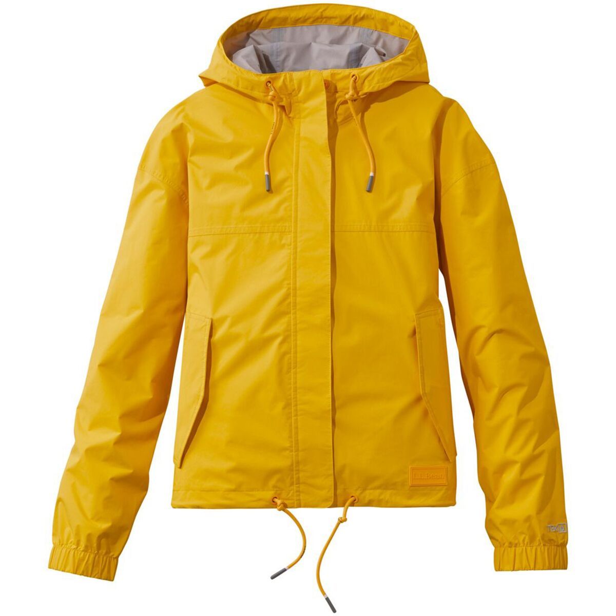 Image of L.L.Bean Wharf Street Rain Jacket - Women's Bright Mango, M