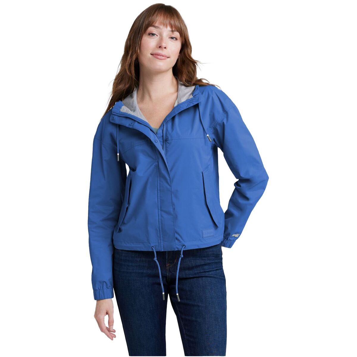 Image of L.L.Bean Wharf Street Rain Jacket - Women's Deep Blue, L