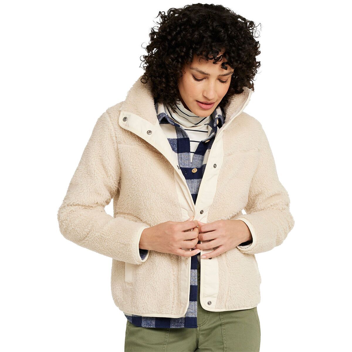Image of L.L.Bean Bean's Sherpa Fleece Jacket - Women's Natural, XL