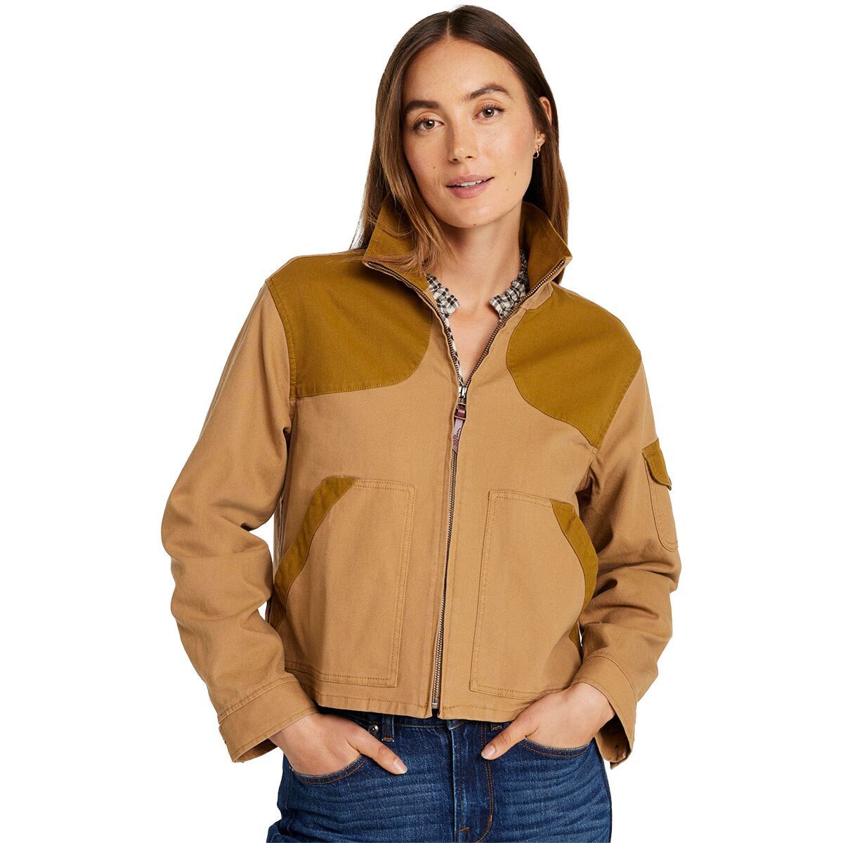 Image of L.L.Bean Signature Northwoods Canvas Jacket - Women's Marsh Brown, XL