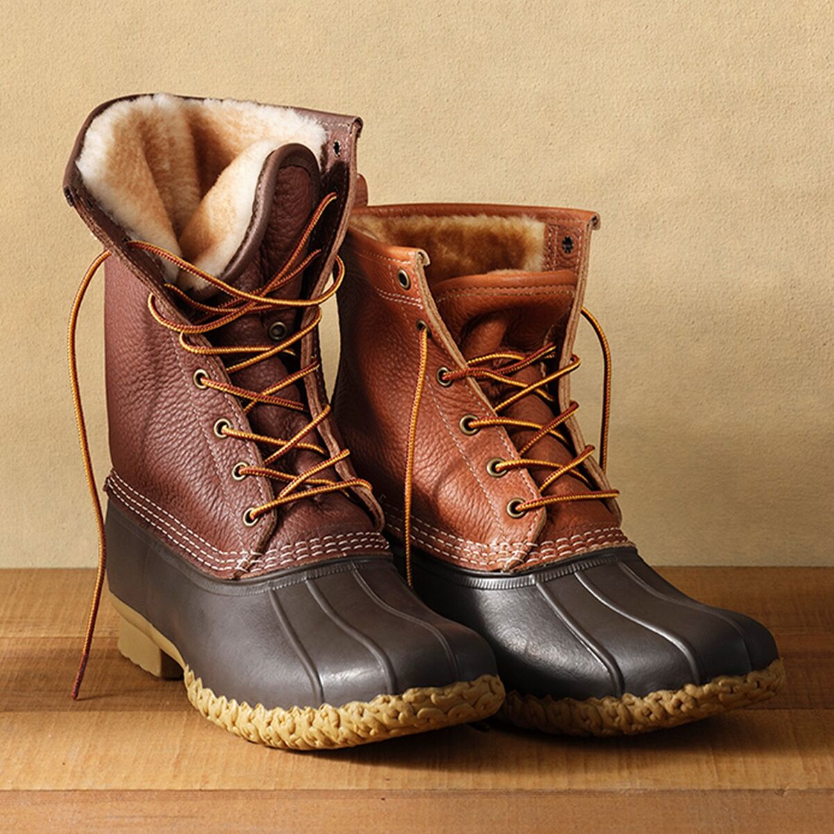L.L. Bean Tan & Brown Rain/Snow Boots with Sturdy Sole & Comfortable Fit (23) The 10 Best Duck Boots of 2026, Tested and Reviewed main image 2