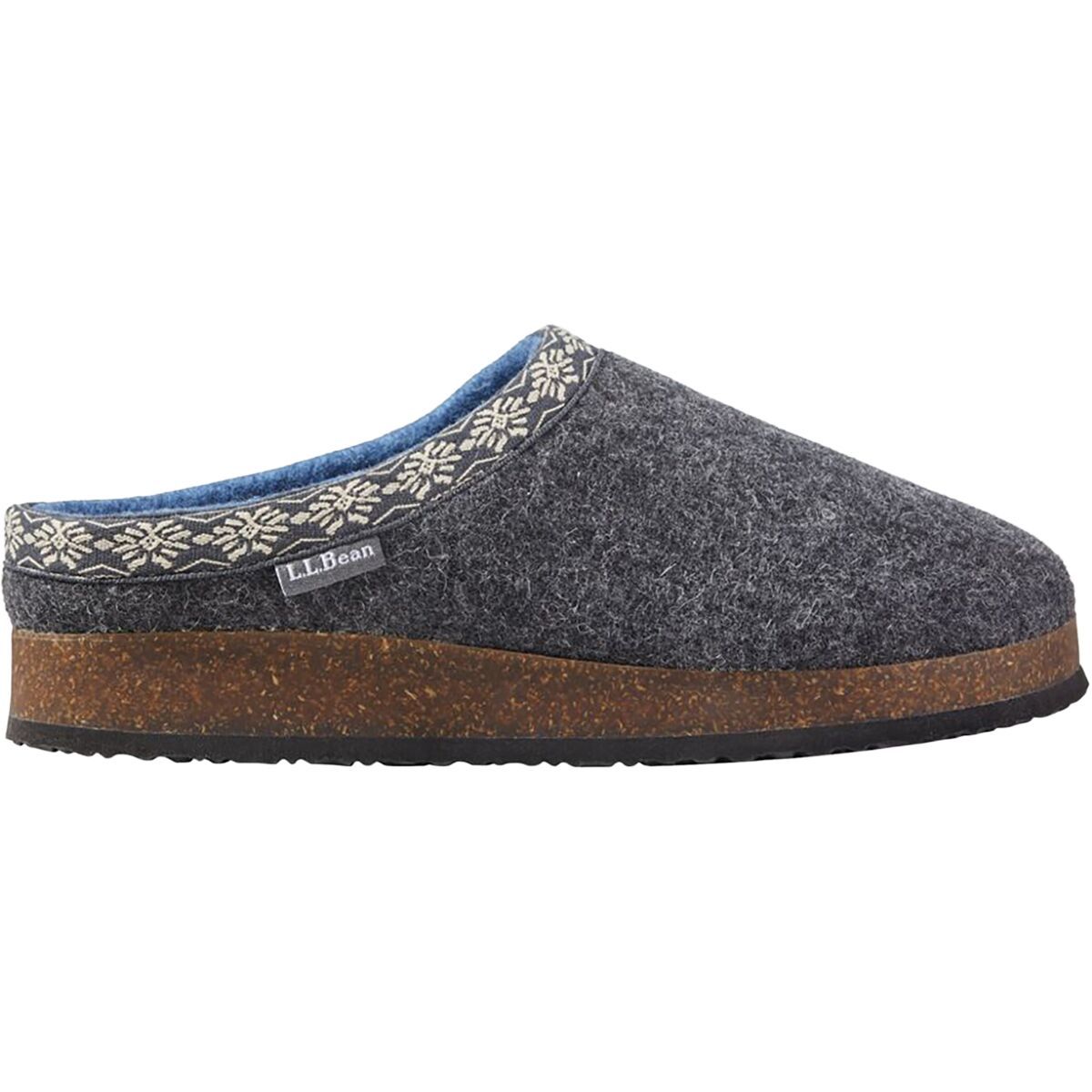 Image of L.L.Bean Wool Slipper Clog - Women's Shale Gray, 8.0