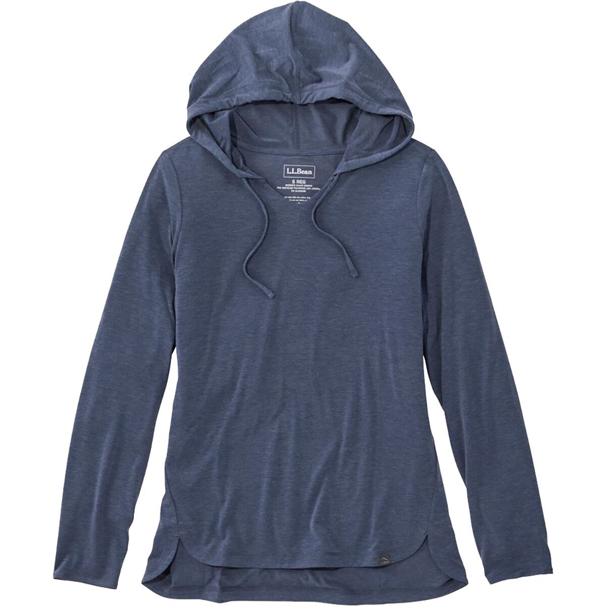 Image of L.L.Bean Everyday SunSmart Hoodie - Women's Nautical Navy, XL