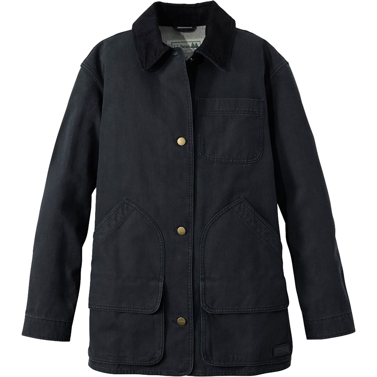 Image of L.L.Bean Lightweight Field Coat - Women's Faded Black, S