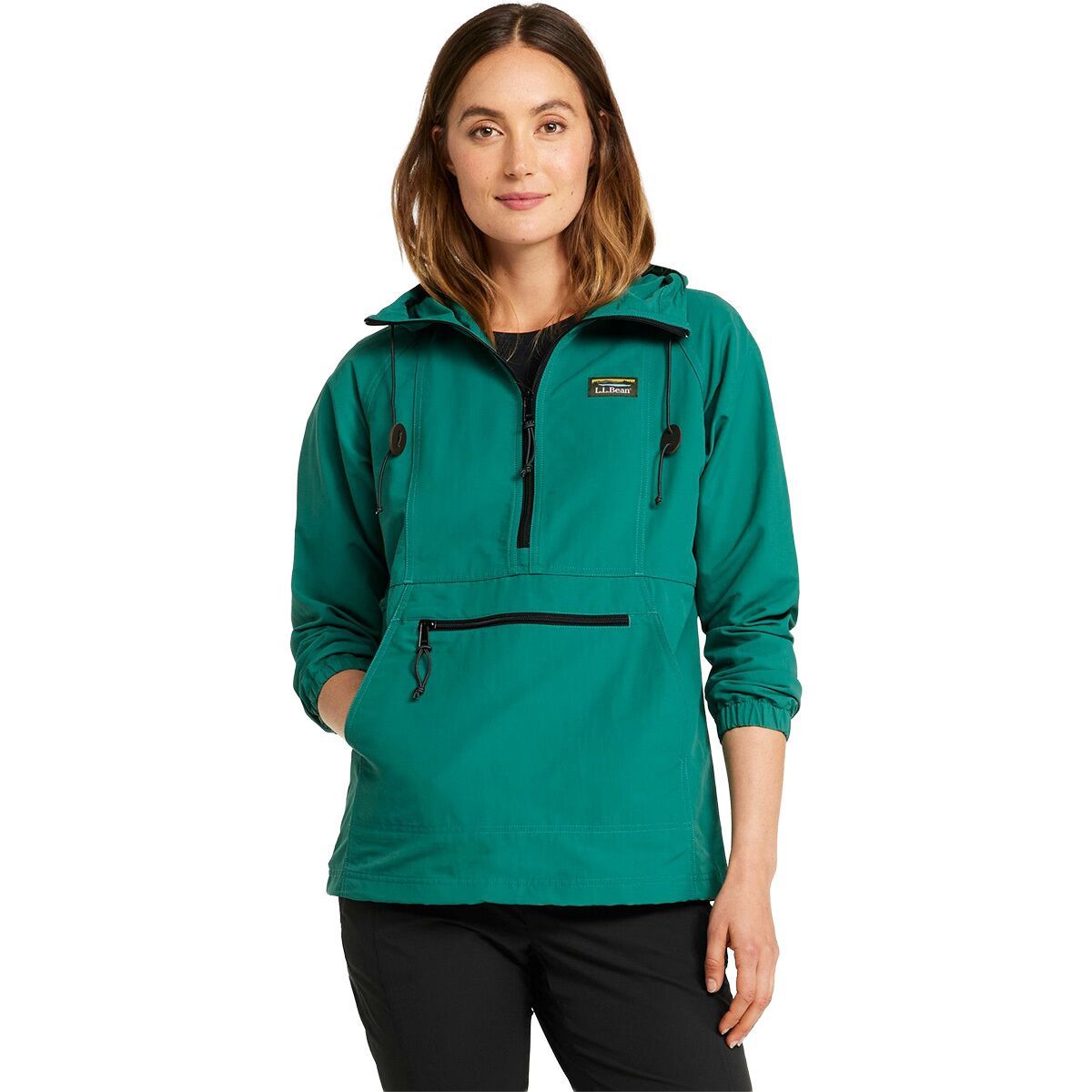 Image of L.L.Bean Mountain Classic Regular Anorak - Women's Antique Green, L